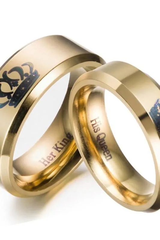 irhaz i'm your queen ring-gold