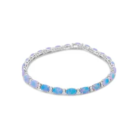 Irisa by Martin Binder Opal & Diamond Tennis Bracelet