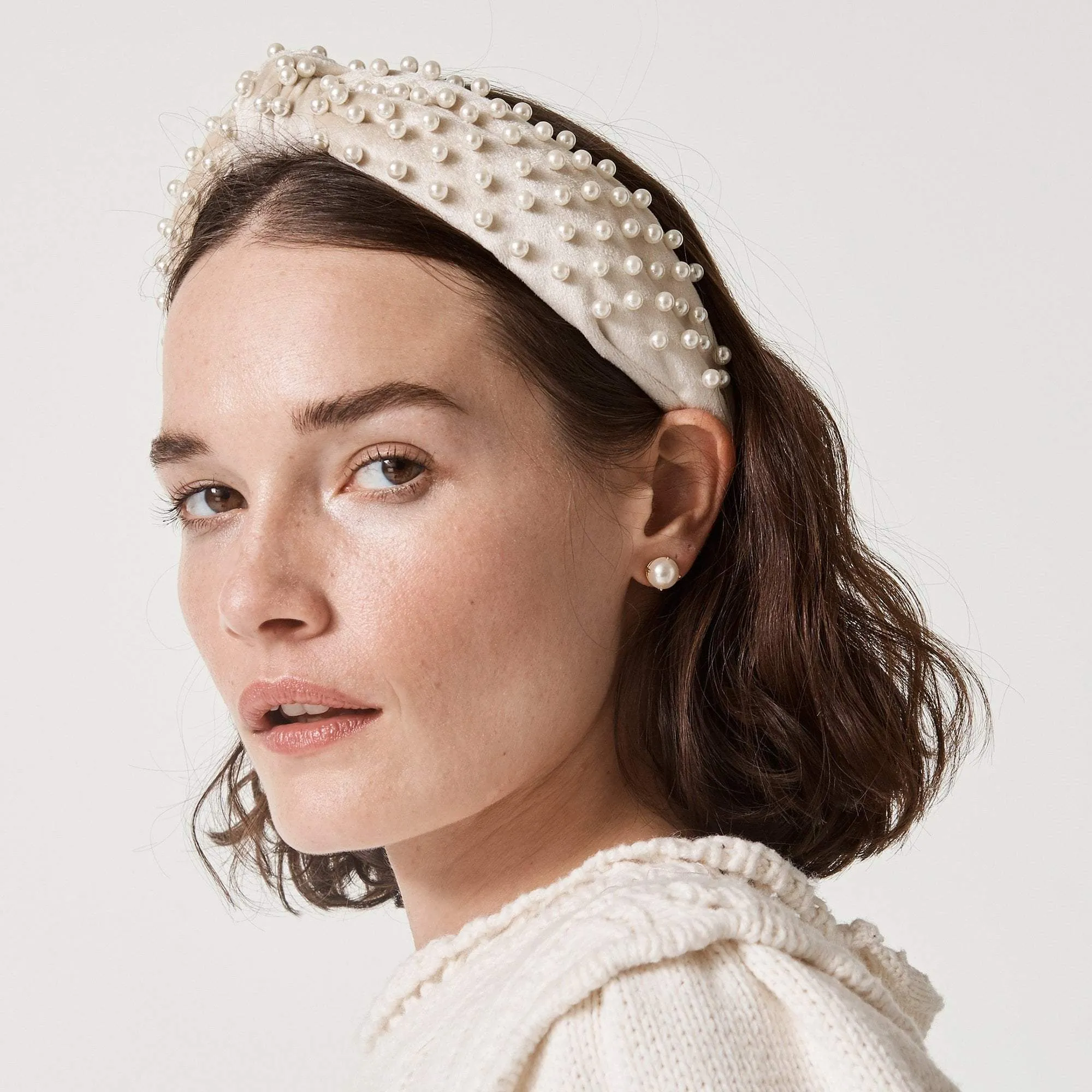 IVORY PEARL HEADBAND