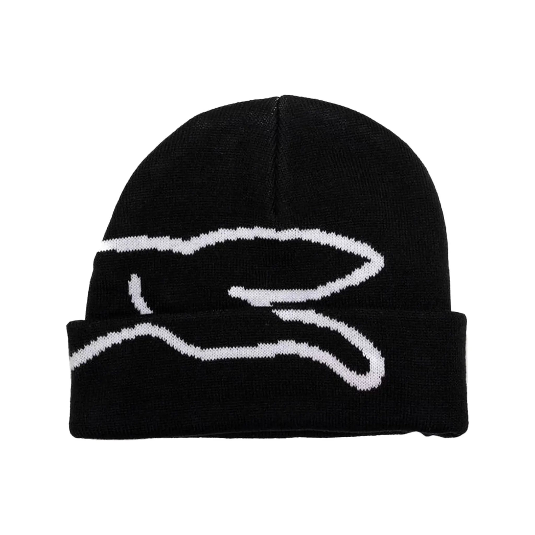 Jade Knit Beanie (Black)