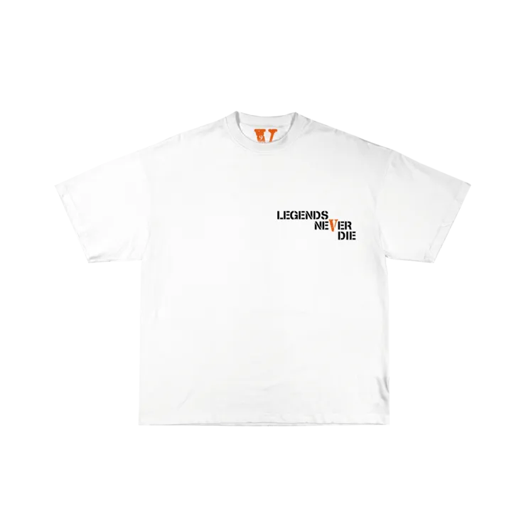 Juice Wrld x Vlone Butterfly T-shirt White