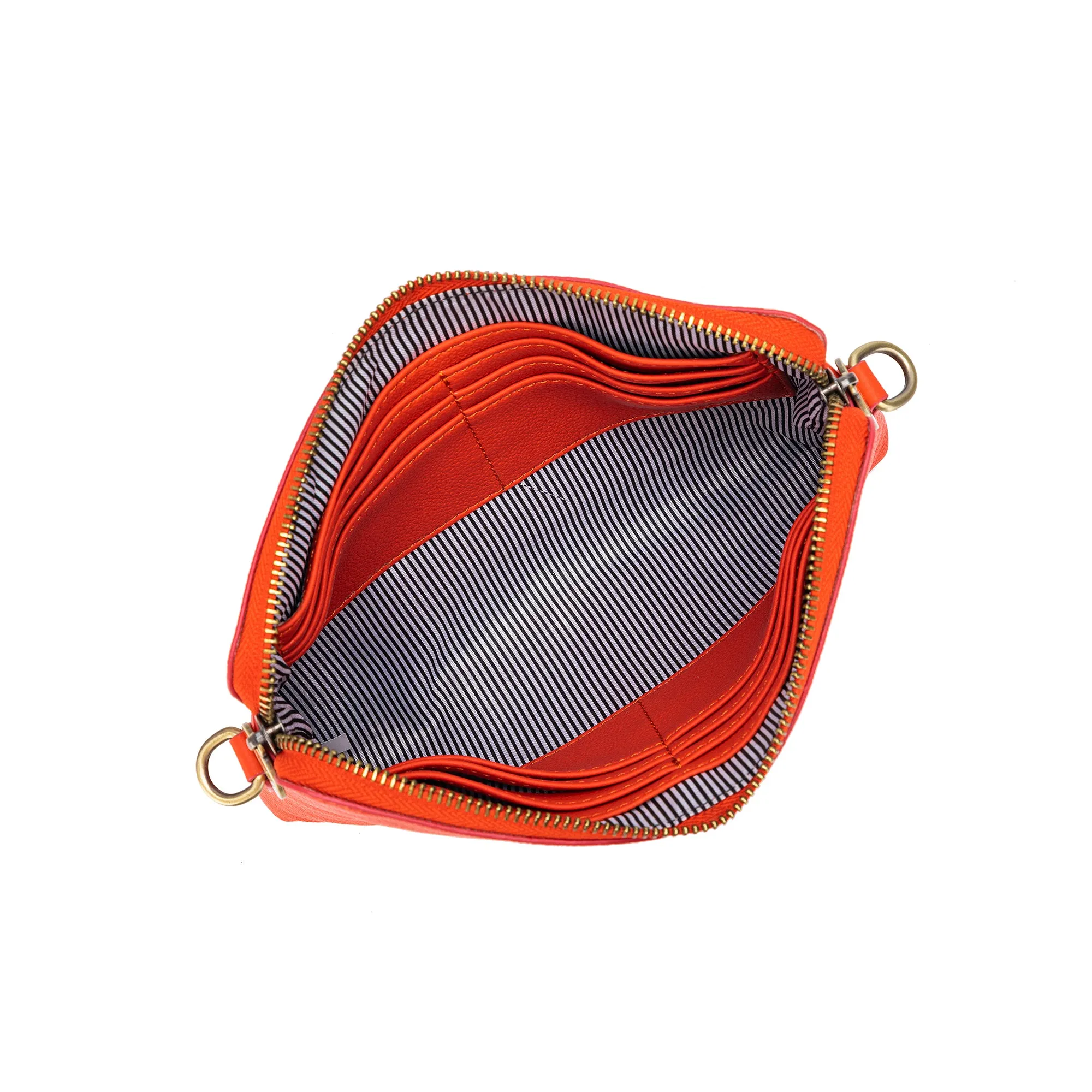 Kiara Orange Crossbody/Clutch