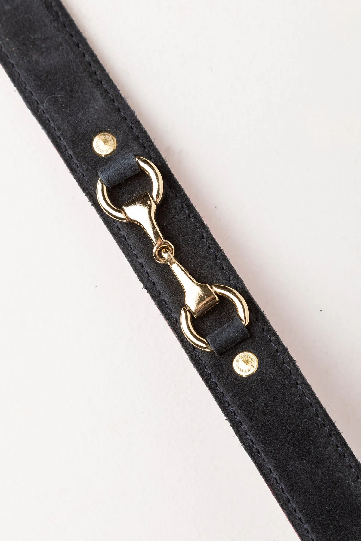 Ladies Suede Snaffle Belt