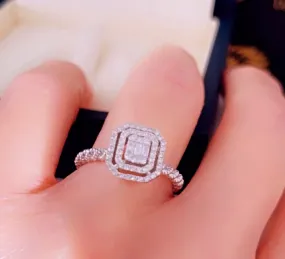 Lexi diamond engagement ring DER049