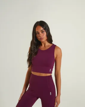 Lotus Vest Top Grape Purple