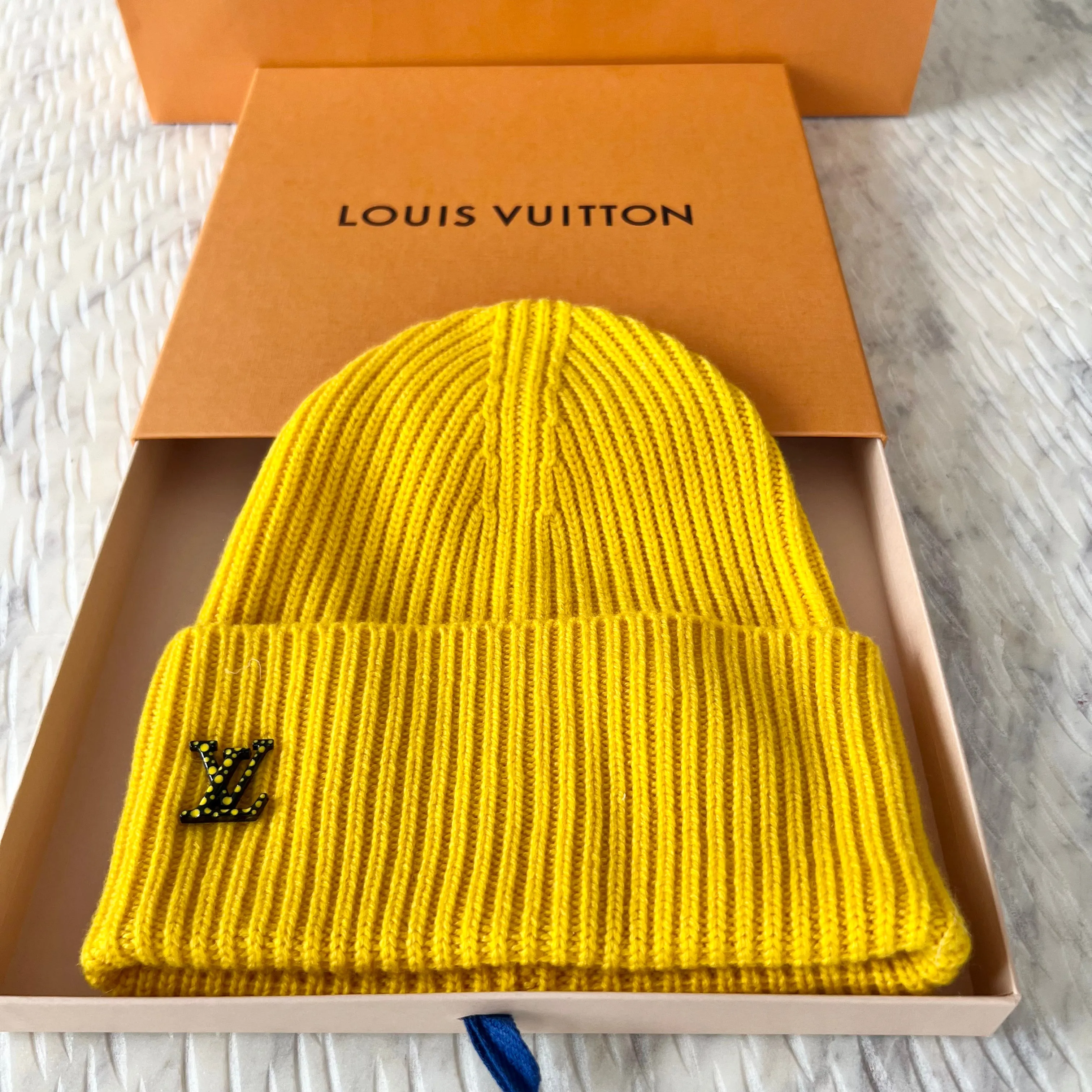 Louis Vuitton  × YK Infinity Dots Beanie