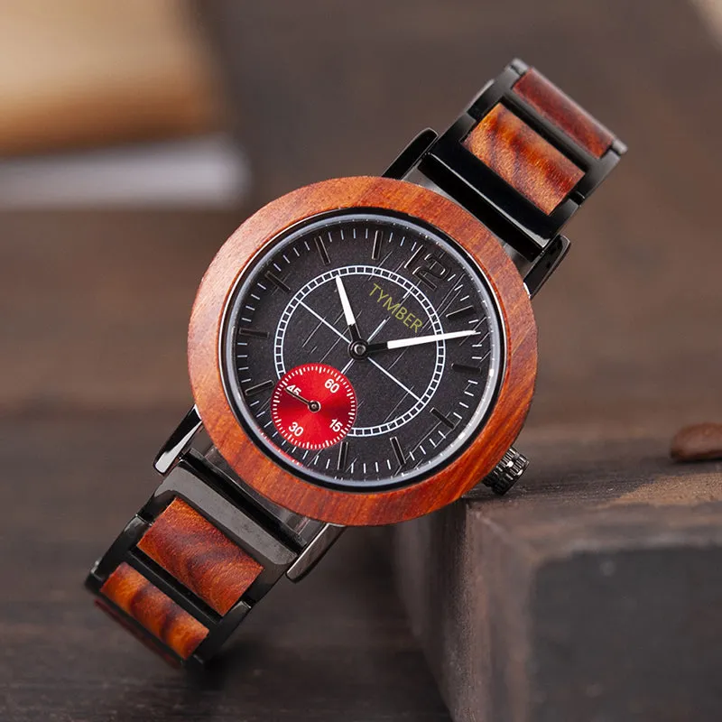 Mason Couples Wooden Watch Set