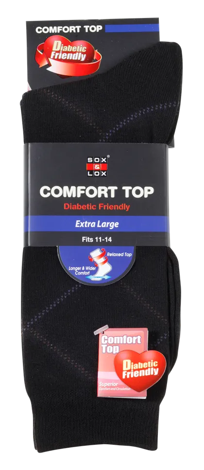 Men's Business Diabetic Friendly [Extra Large]