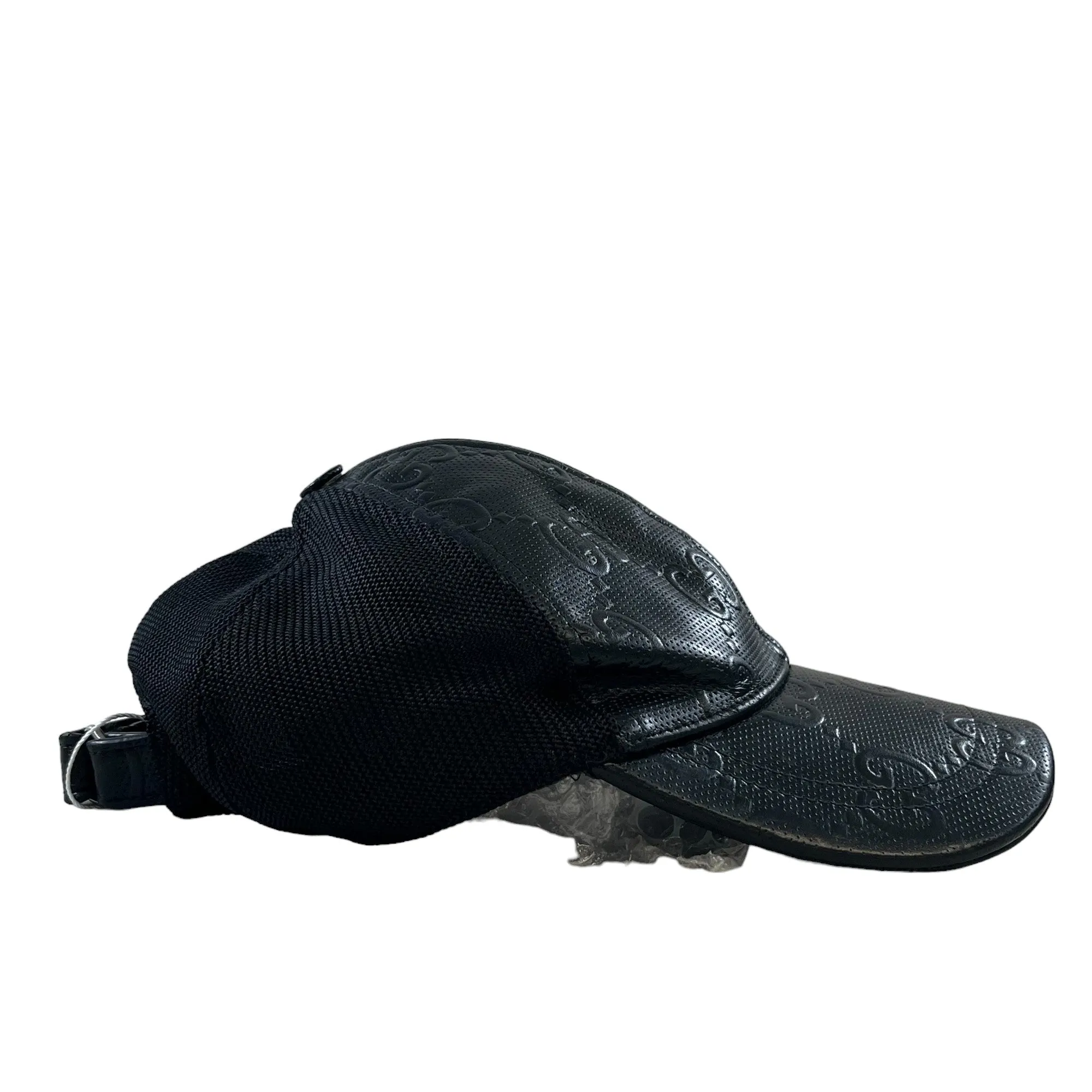 Men's Monogram Cap Black