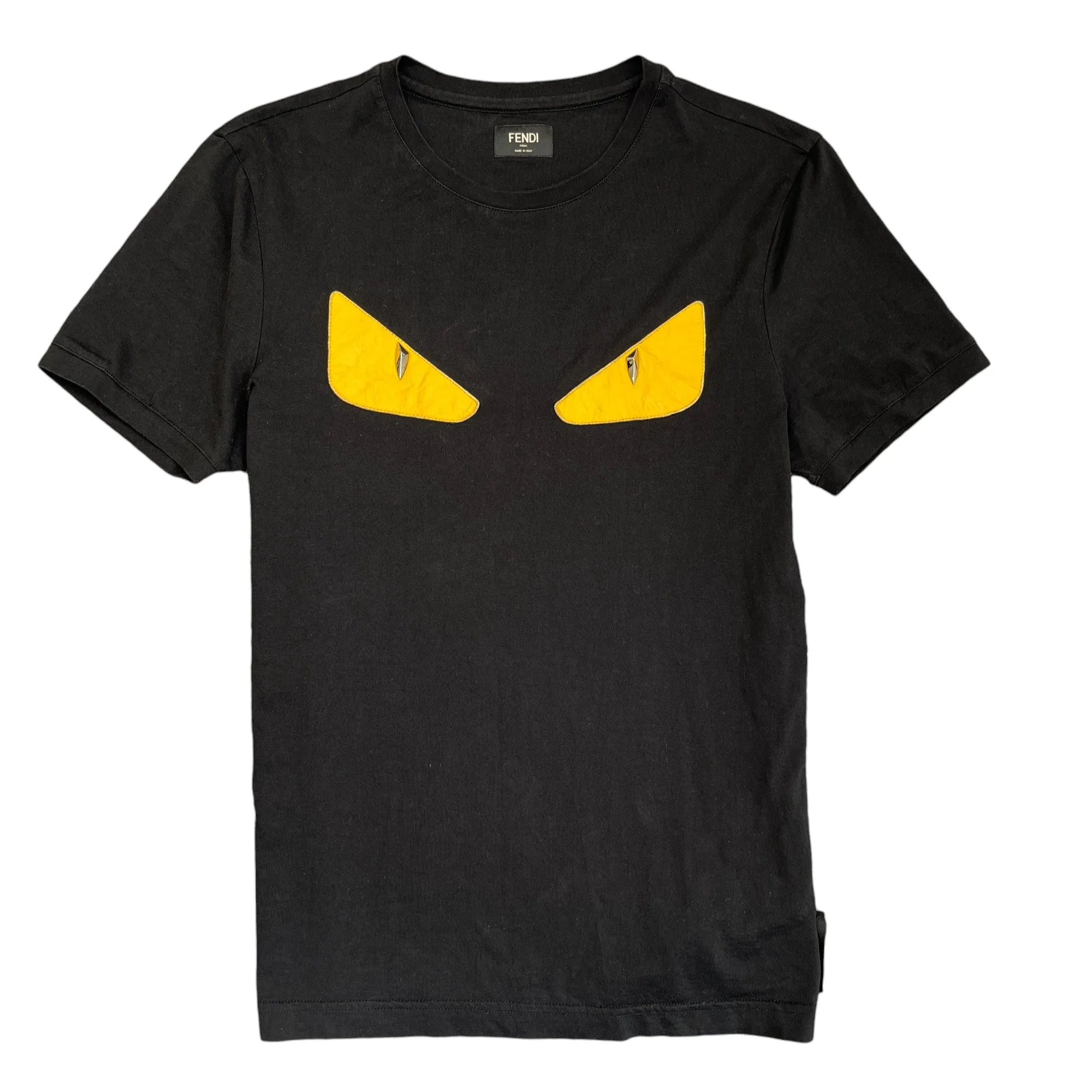 Men's Monster Eye T-Shirt Black Size IT 46 / UK S