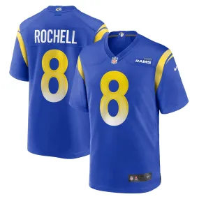 Men's Nike Robert Rochell Royal Los Angeles Rams Home Game Jersey