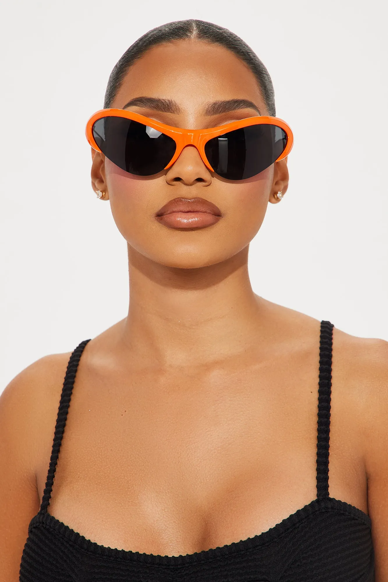 Messing With You Sunglasses - Orange