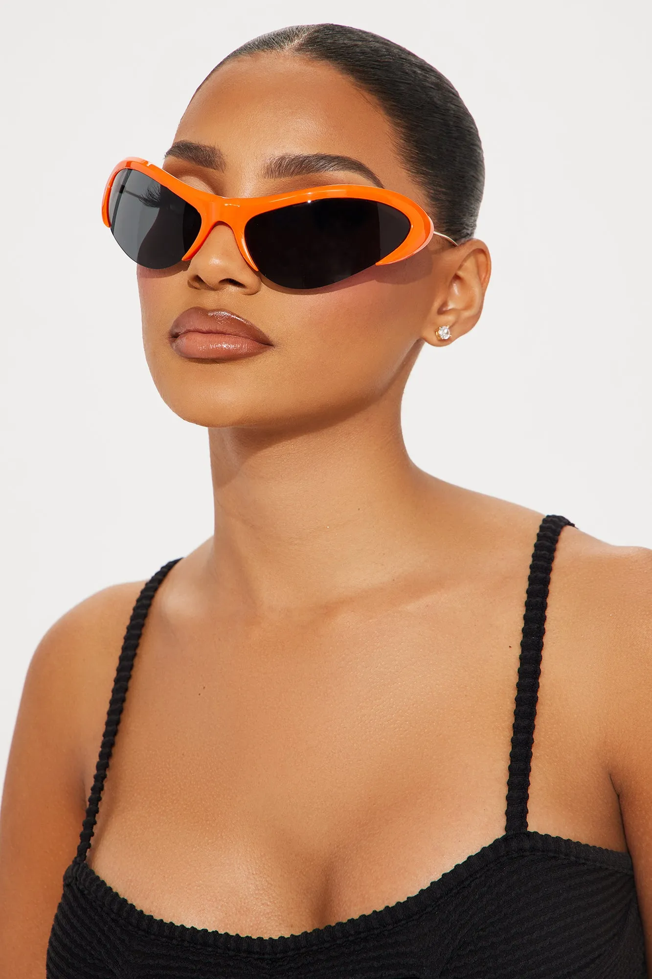 Messing With You Sunglasses - Orange