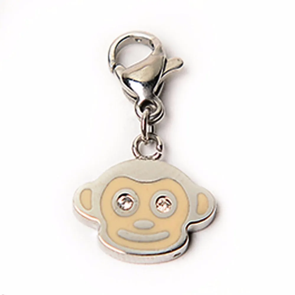 Monkey Head Charm