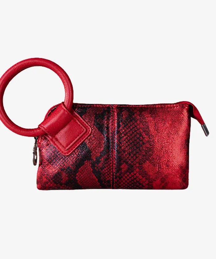 Montana West Snake-Skin Wristlet