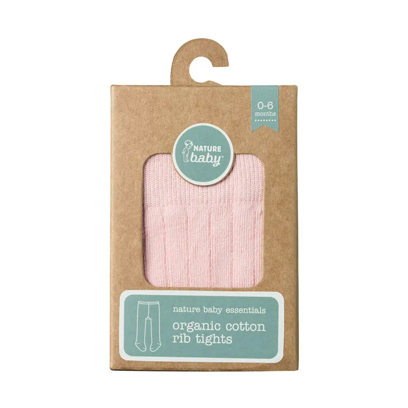 Nature Baby Organic Tights - Rose Bud