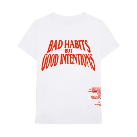 Nav x Vlone Bad Habits Tee White