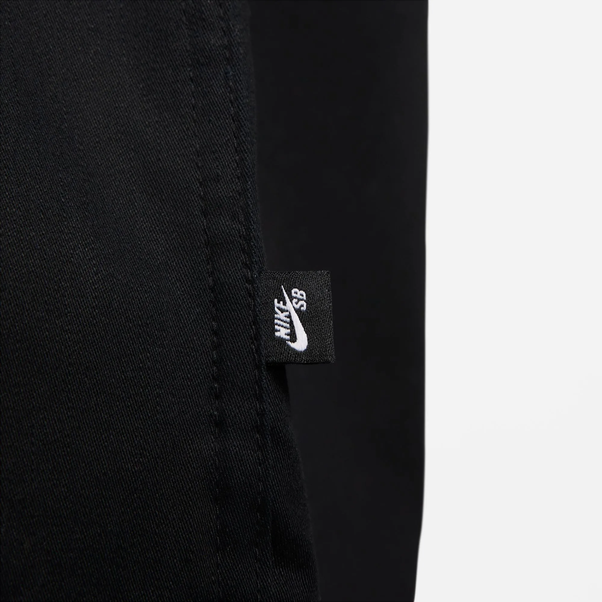 Nike SB Taglin Woven Button Up Shirt Black