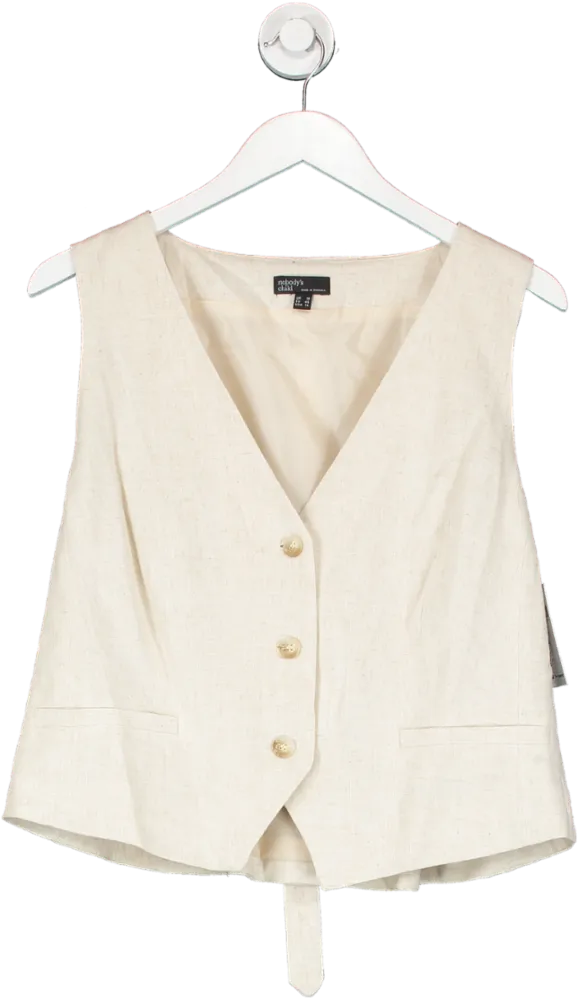 Nobody's Child Cream Victoria Waistcoat UK 18