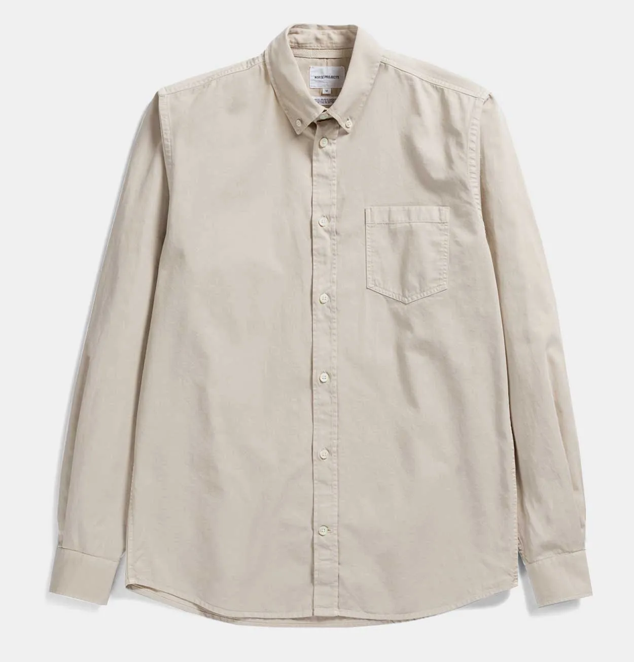 Norse Projects Anton Light Twill Shirt in Oatmeal