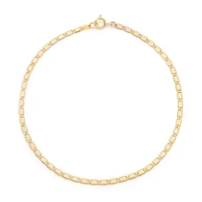 Nostalgia Spark Anklet | 14k Gold