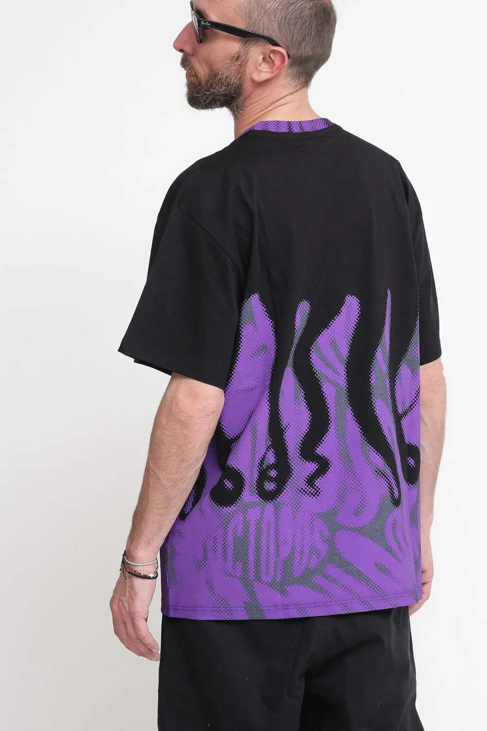 Octopus Half Tone Tee - Black