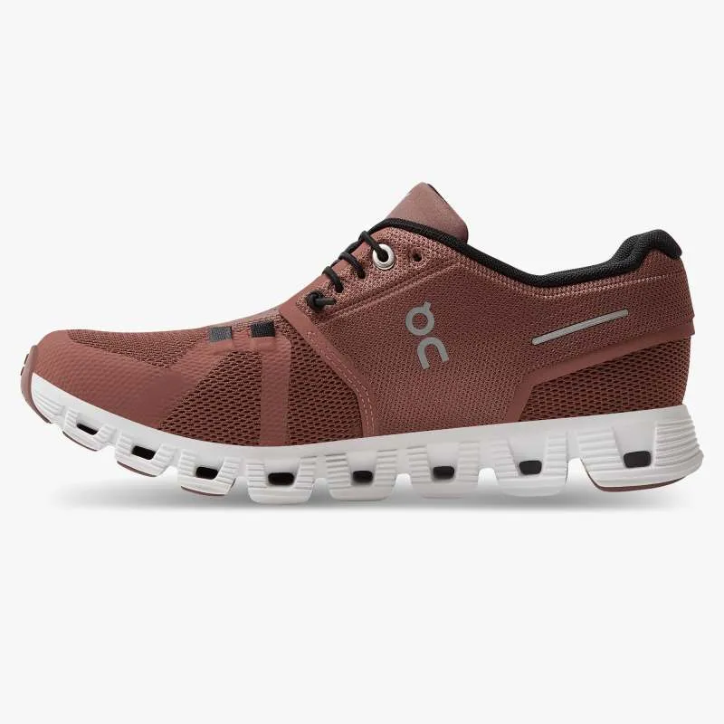 'On Running' Women's Cloud 5 - Rust / Black