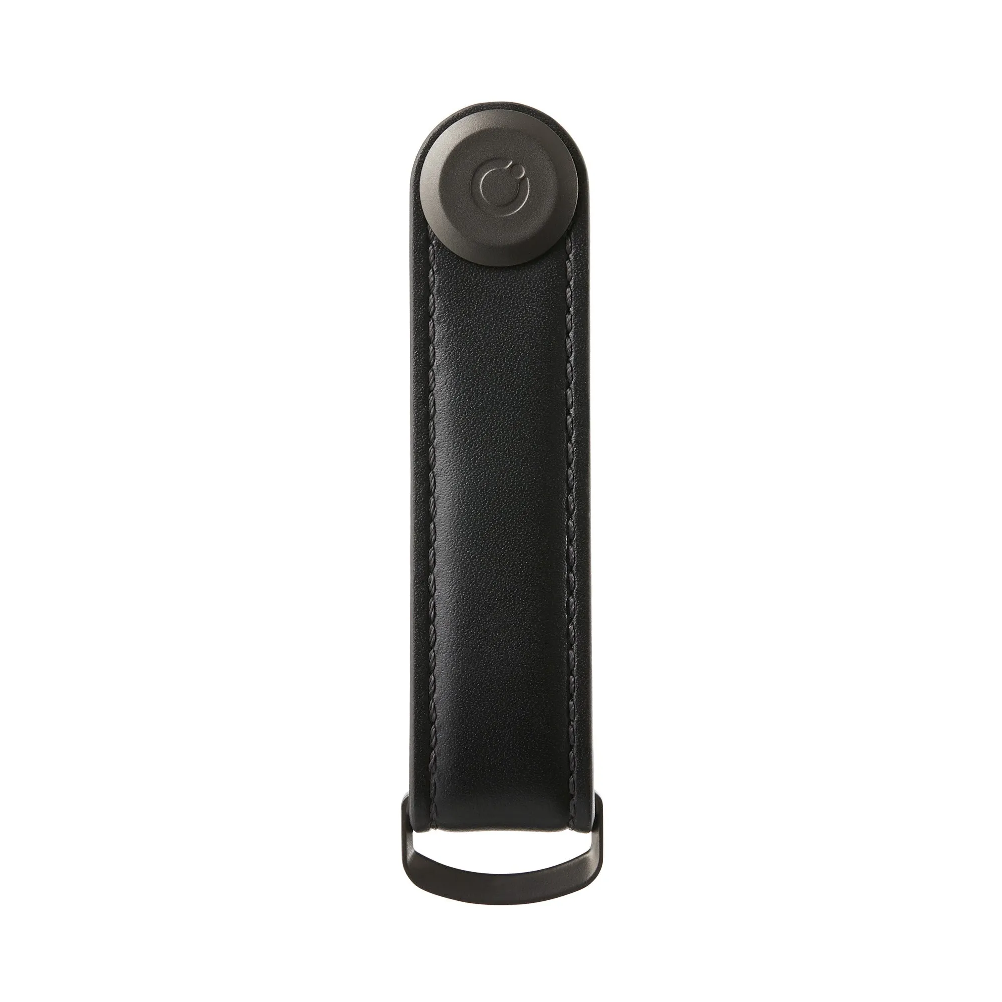 OrbitKey 2 Leather - Black with Black Stitching