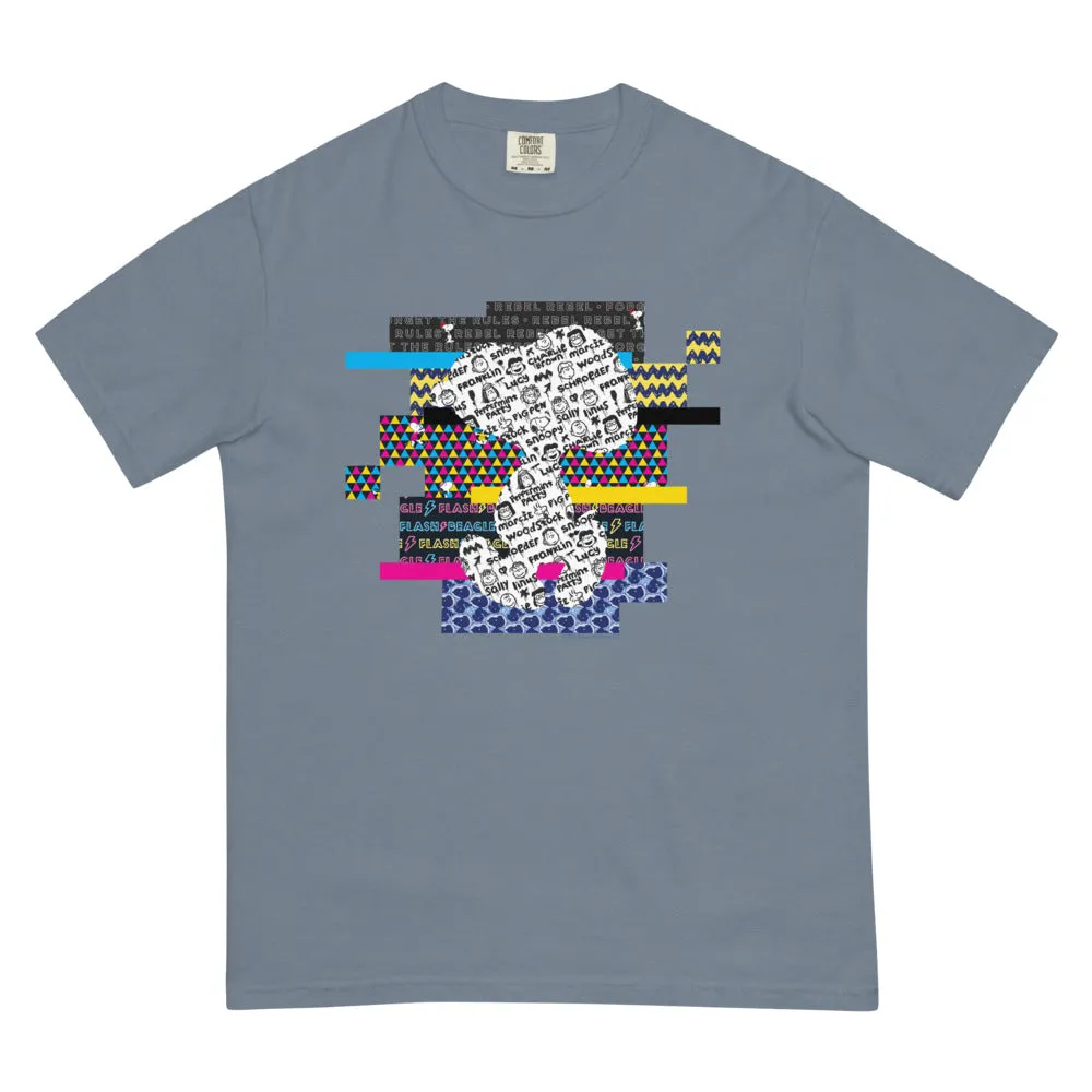 Peanuts Snoopy Comfort Colors Pattern Mix T-Shirt