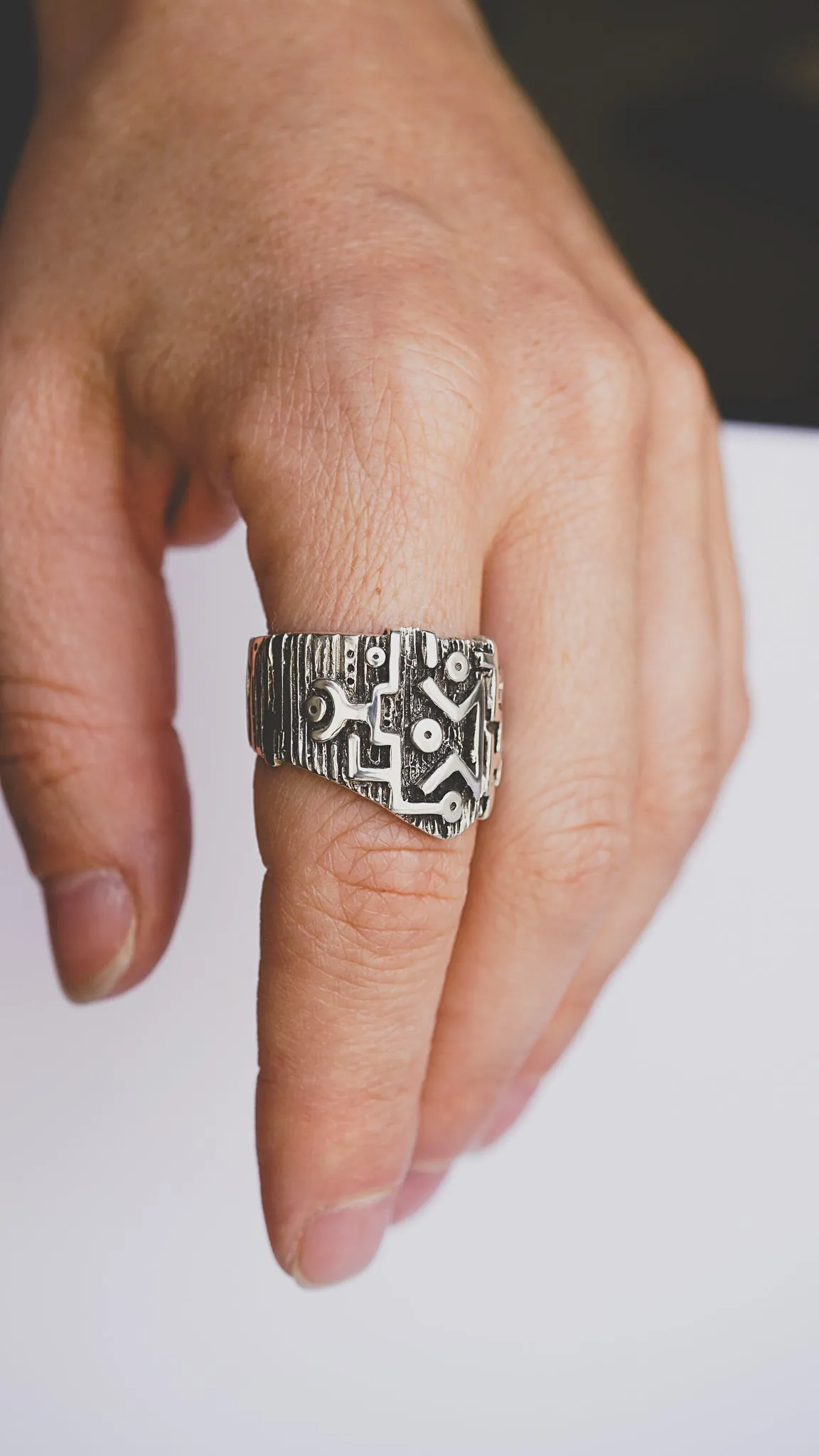 PERTH | Viking rune ring