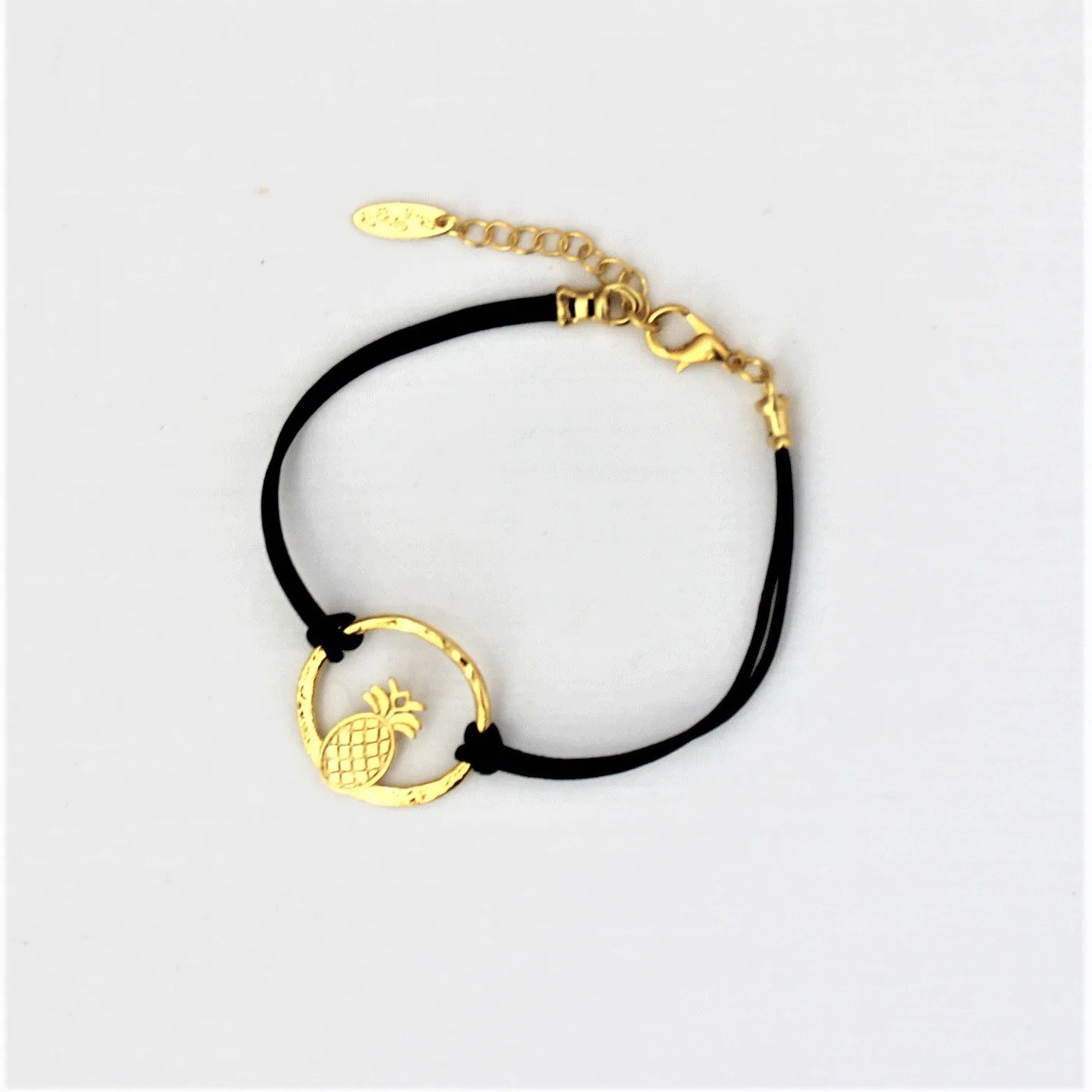 Pineapple Leather Bracelet