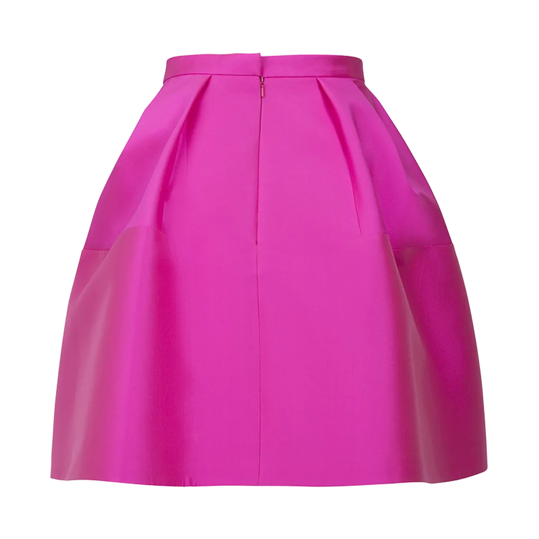 Puff Midi Skirt