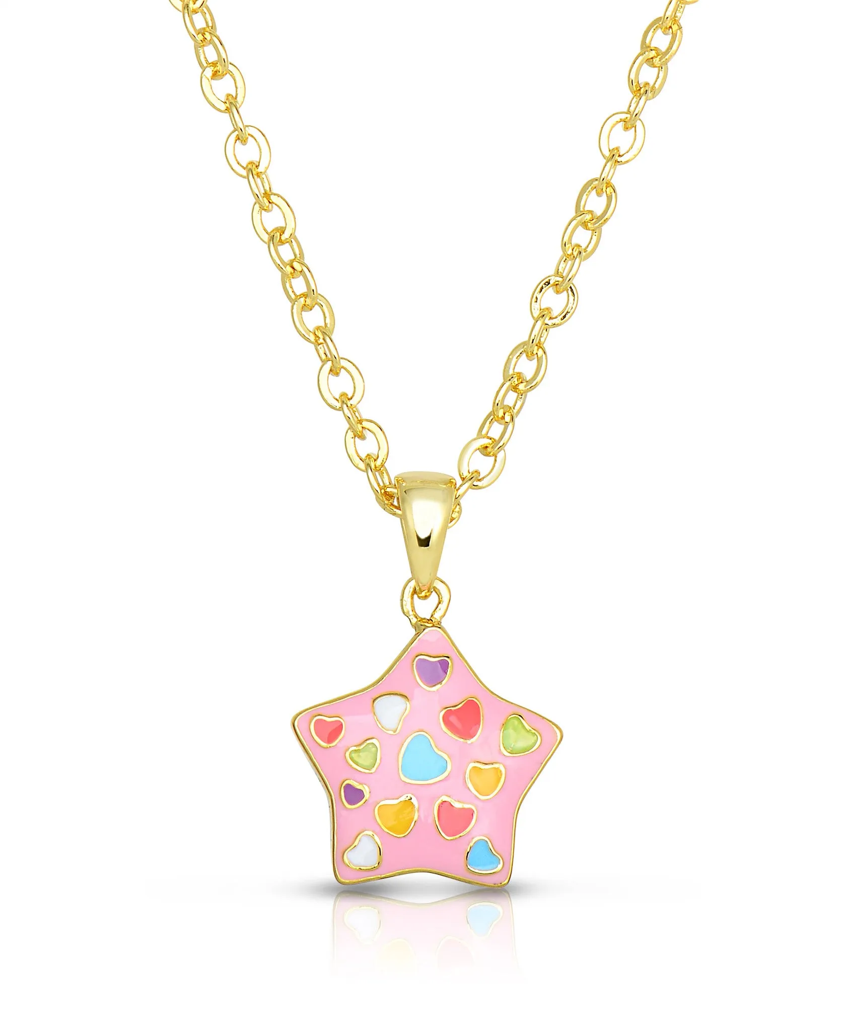 Puffed Star Pendant