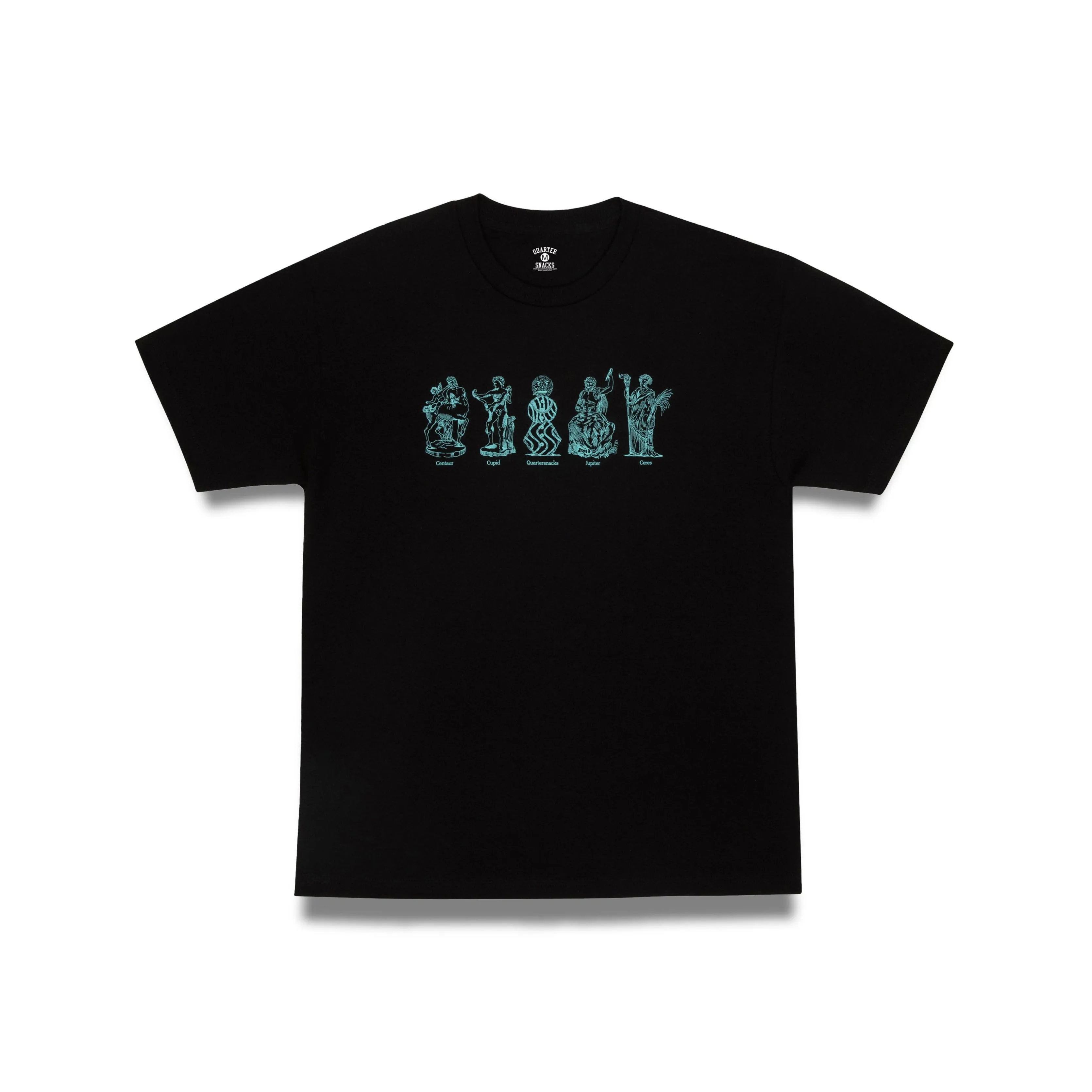 Quartersnacks Mythology T-Shirt Black