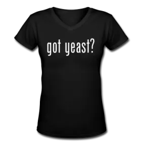 "Got Yeast?" - Women's V-Neck T-Shirt