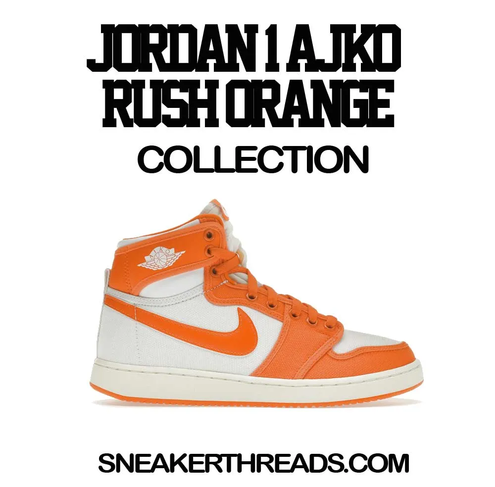 Retro 1 AJKO Rush Orange Trilla Shirt