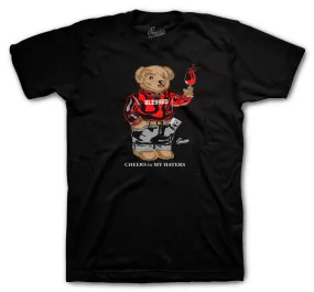 Retro 1 Satin Snake Cheers Bear Shirt