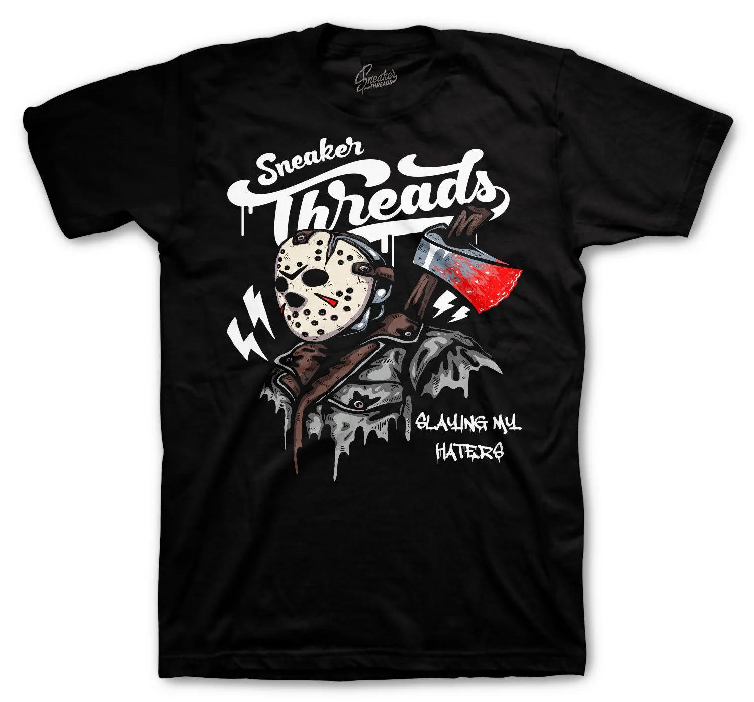 Retro 4 Red Thunder Slaying Haters Shirt