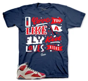 Retro 7 New Sheriff In Town Love Kicks Shirt