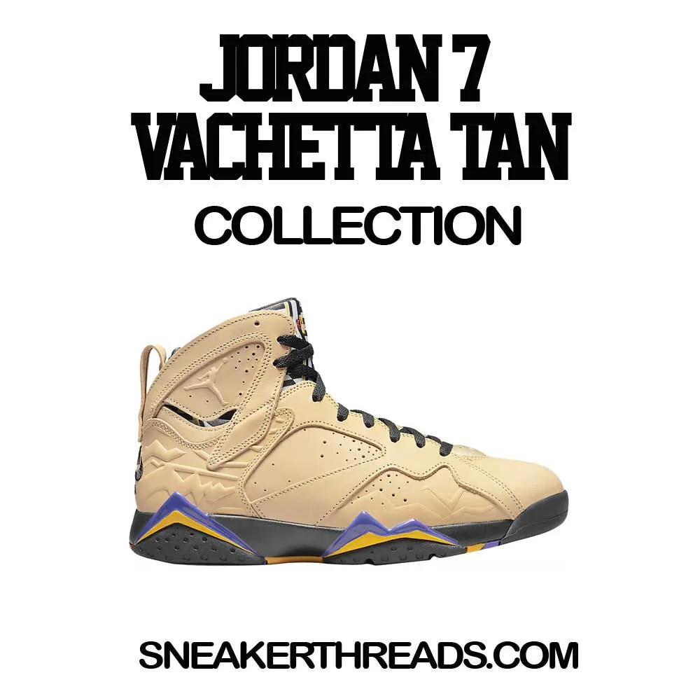 Retro 7 Vachetta Tan ST Logo Shirt