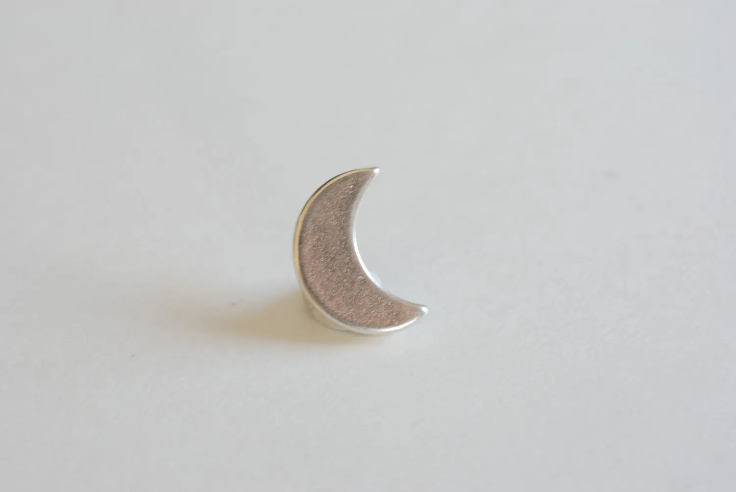 Sterling Silver Wholesale Crescent Moon Charm - Silver moon charm, Silver half moon charm pendant, Silver Crescent Moon, Silver Tusk Charm