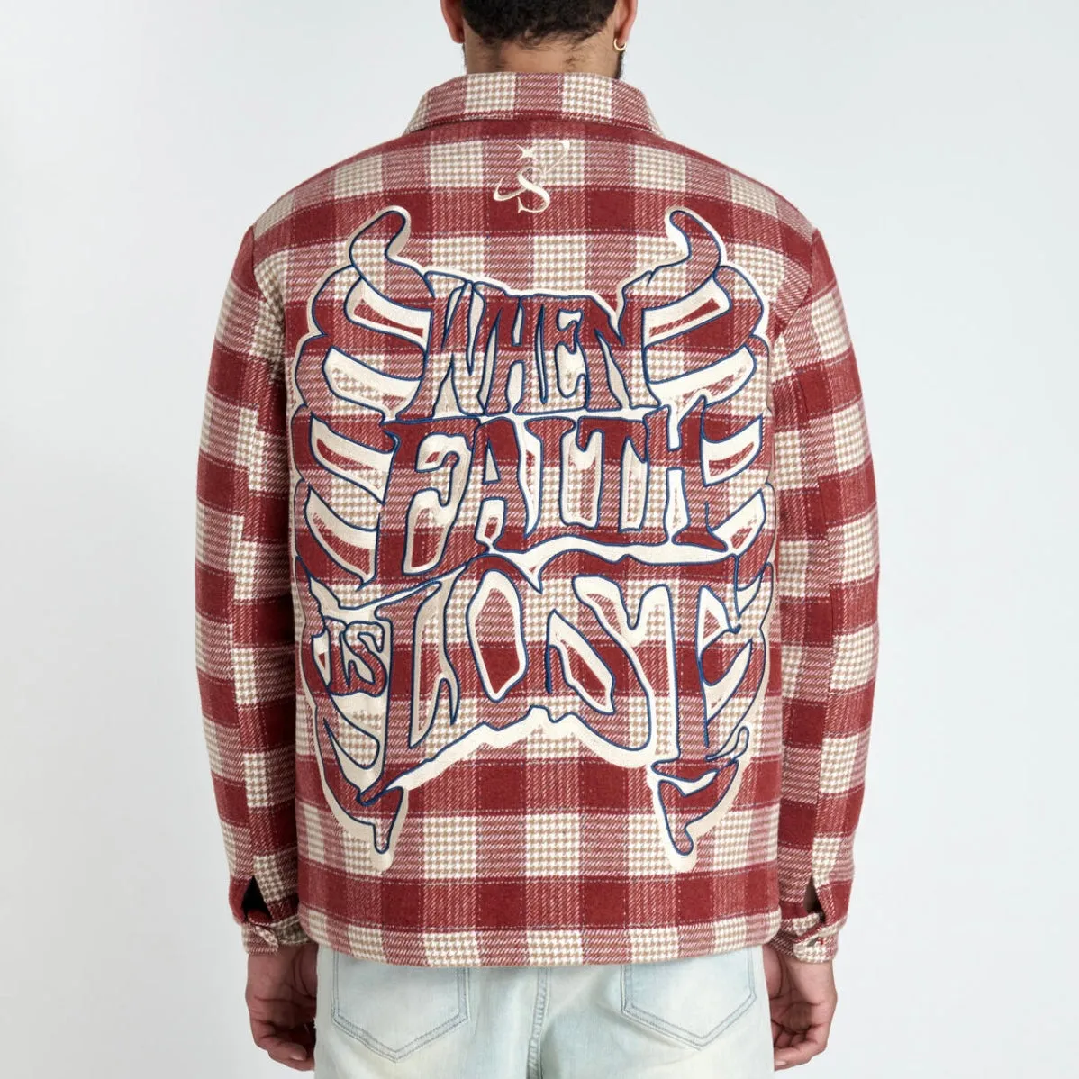 SugarHill “Faith” Woven Brick Jacket