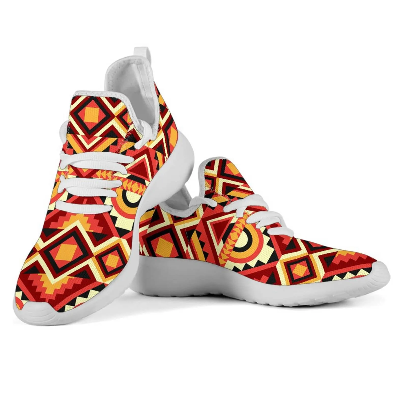 Sunset Kaleidoscope Women¡¯s Festival Sneaker Shoes