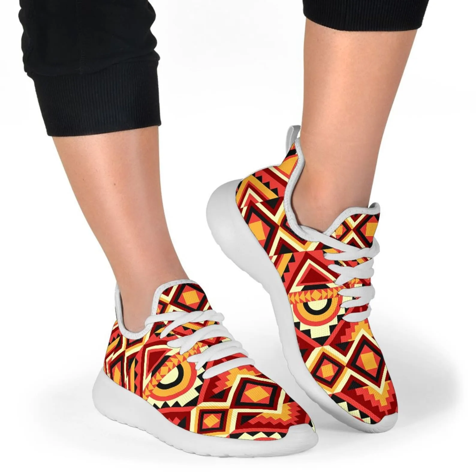 Sunset Kaleidoscope Women¡¯s Festival Sneaker Shoes