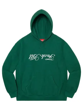 Supreme Jamie Reid Fuck All Hooded Sweatshirt Dark Green