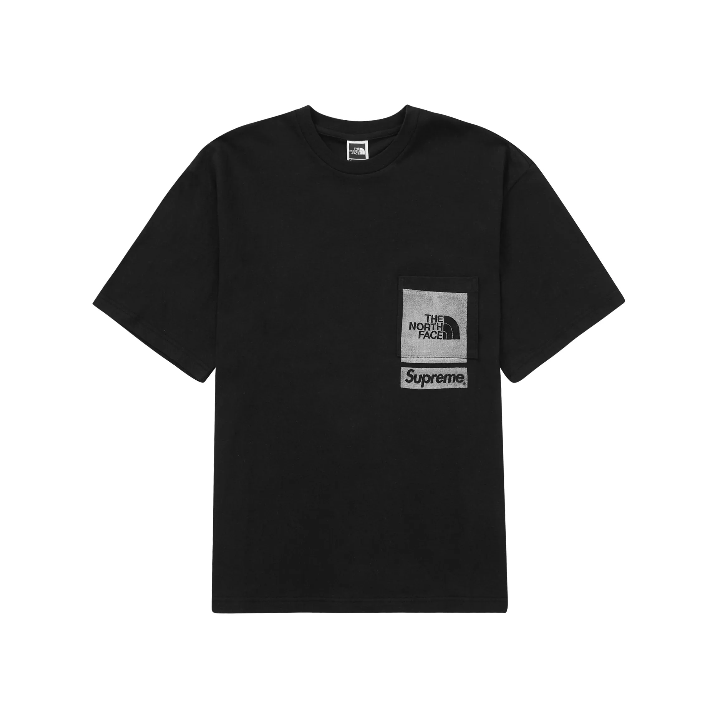 Supreme The North Face Printed Pocket Tee Black