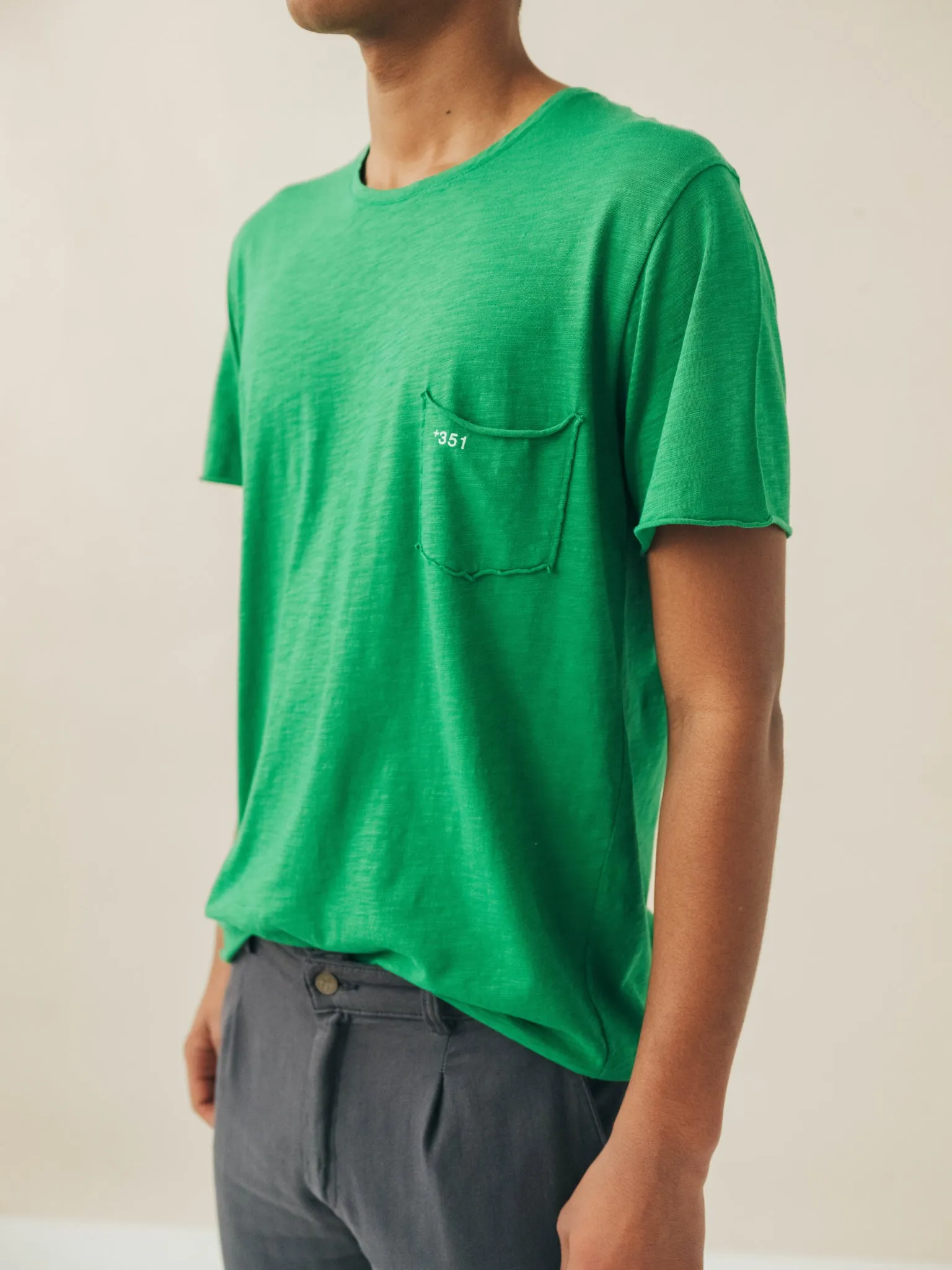 T-SHIRT ESSENTIAL TURTLE GREEN