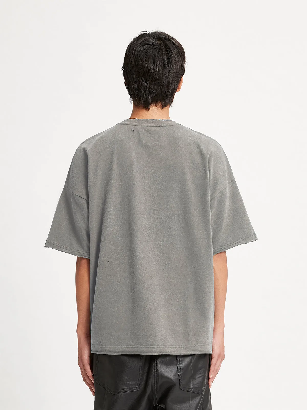 T-SHIRT - WASHED BLACK/WASHED GREY