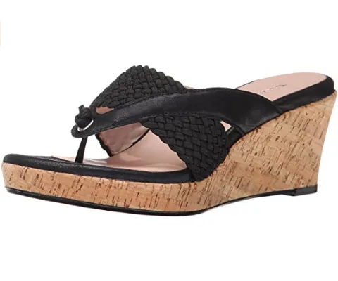 TARYN ROSE Women's •Kijani• Cork Wedge Sandal