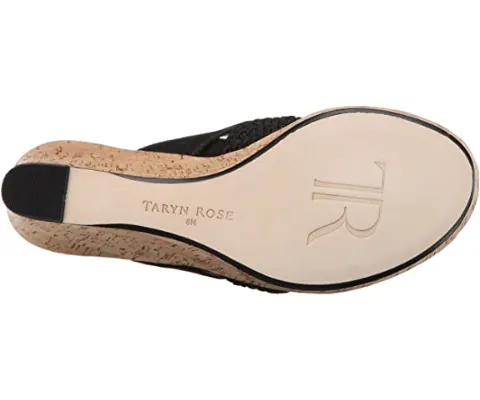 TARYN ROSE Women's •Kijani• Cork Wedge Sandal